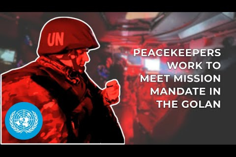 Play video for Peacekeepers work to meet mission mandate in the Middle East