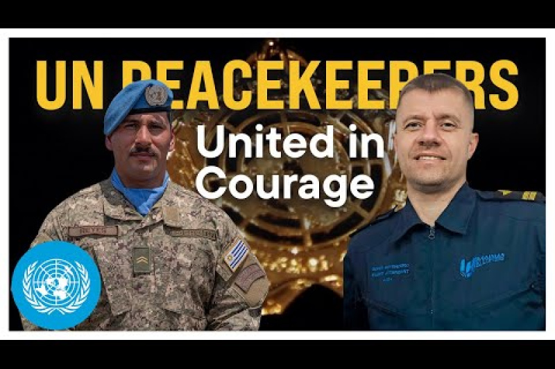 Play video for Two Peacekeepers Receive UN's Highest Courage Award | United Nations