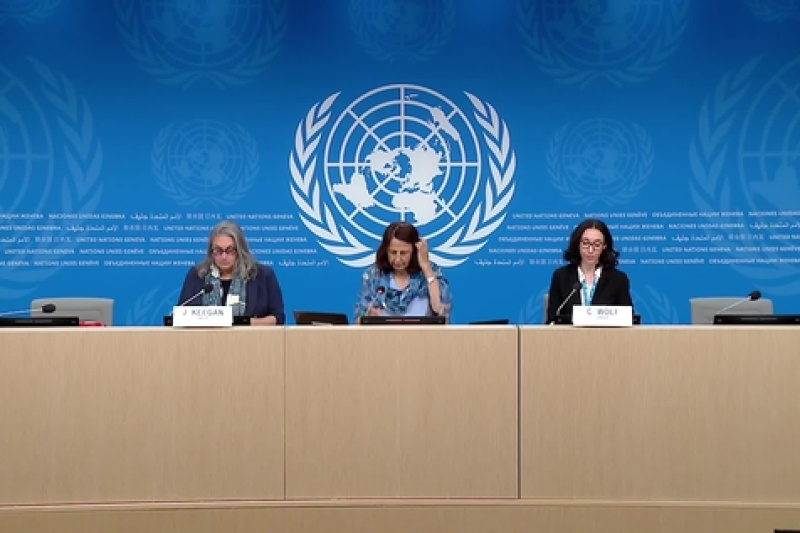 Play video for UN Geneva Press Briefing: UNHCR, UNICEF, WHO, IFRC, UNDIR - 16.06.26