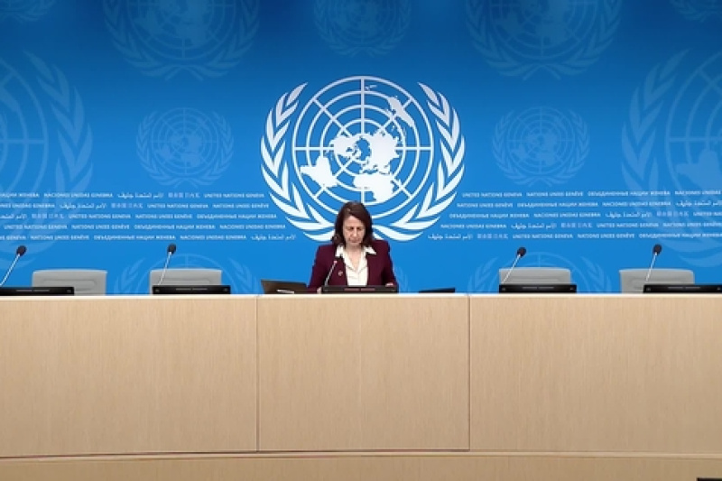 Play video for Geneva Press Briefing: WHO, UNCHR - 7.04.26