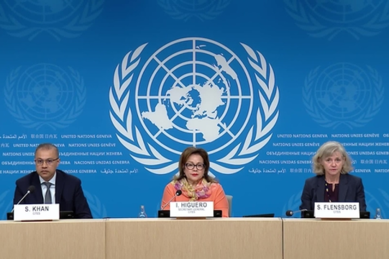 Play video for Press Conference: Secretariat of the Convention on International Trade in Endangered Species of Wild Fauna and Flora (CITES) - 20.10.2026