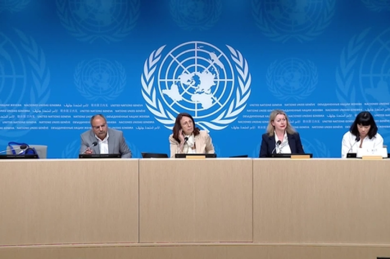 Play video for UN Geneva Press Briefing - 2.06.26