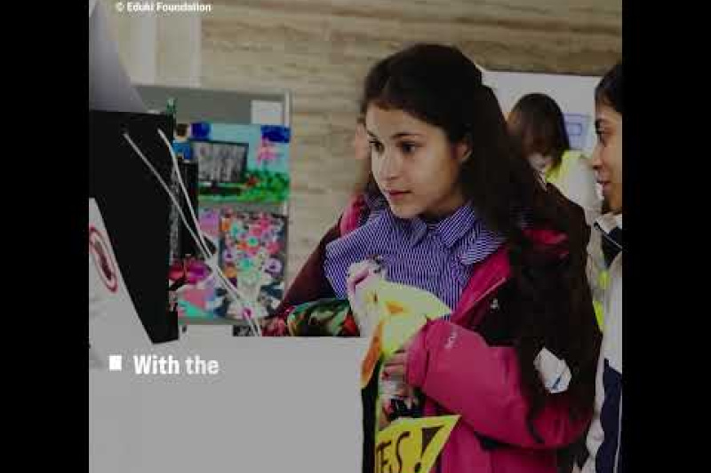 Play video for 600 children explore Palais des Nations