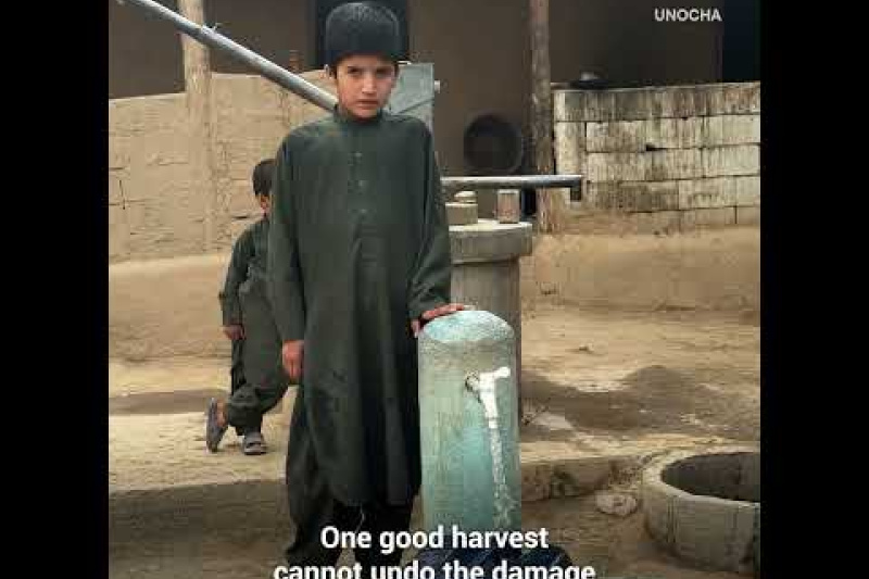Play video for 19.2 million projected to go hungry in #afghanistan this winter - 20.10.26