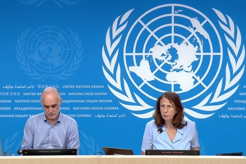 Play video for UN Geneva Press Briefing: ILO, WHO, WFP, IFRC - 5.08.26
