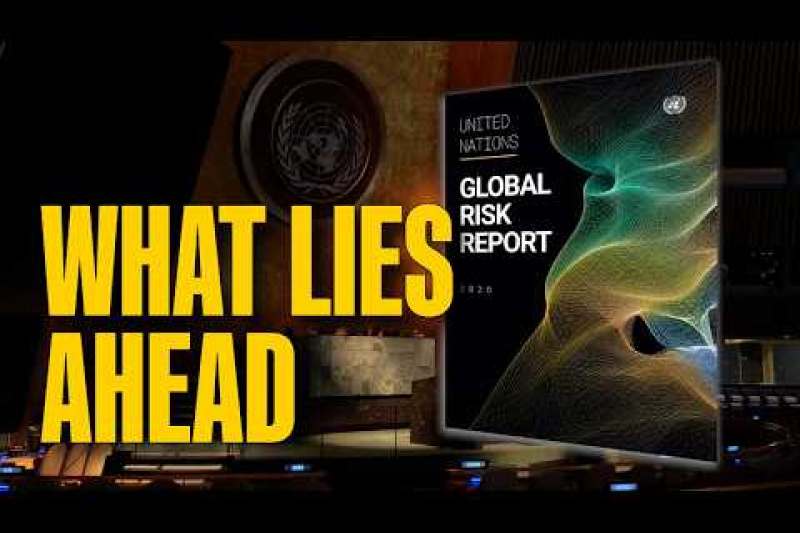 Play video for The second UN Global Risk Report is out