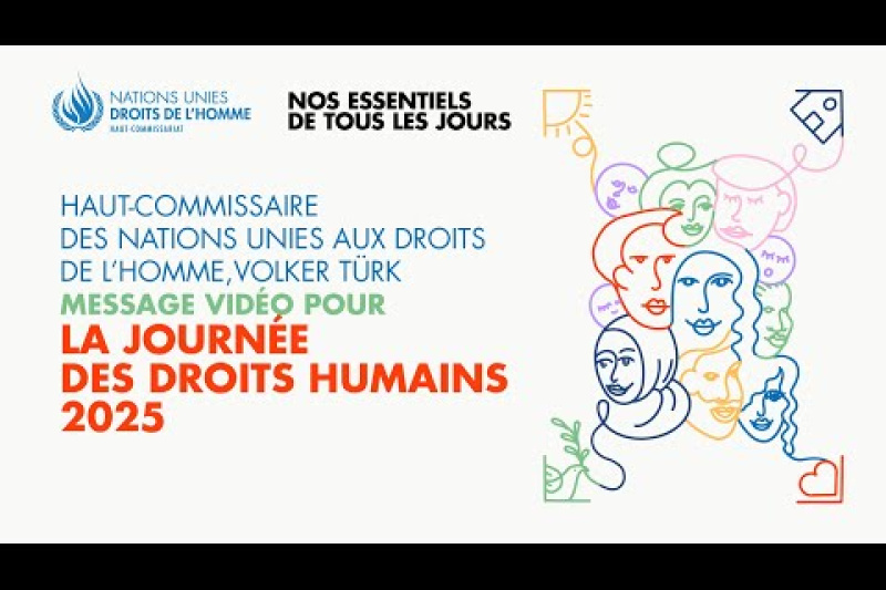 Play video for Journée des droits humains 2025 - 10.12.25