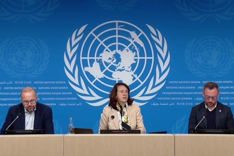 Play video for Geneva Press Briefing: WMO, ITU, WFP, WHO, UNHCR, IFRC - 4.11.25