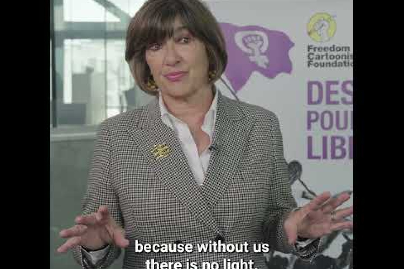 Play video for UNTV met with Christiane Amanpour on #WorldPressFreedomDay 2024.