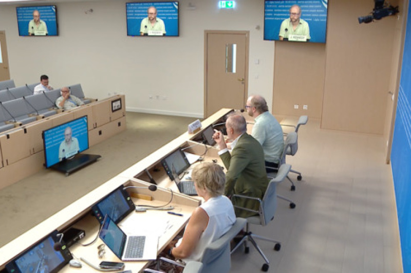 Play video for UN Geneva Press Briefing: WMO, WHO, OCHA - 11.08.26