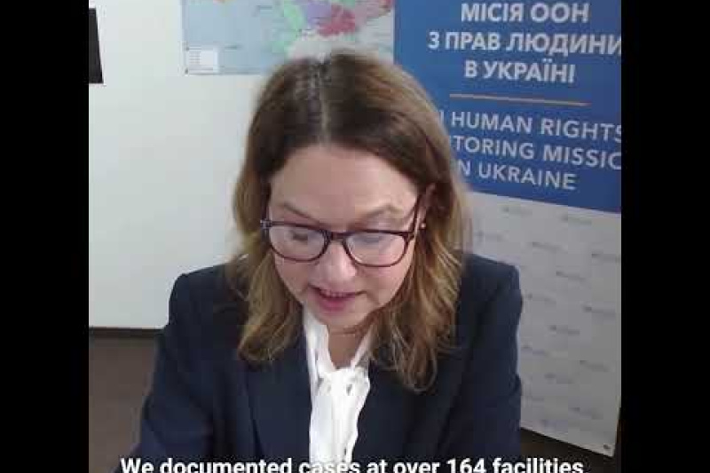 Play video for Sexual violence by Russian forces is widespread against Ukraine prisoners: OHCHR