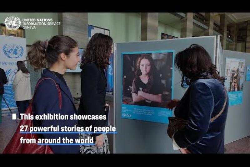 Play video for UN@80 “Shared Lives, Shared Future” exhibition opened at UN Geneva - 24.10.25
