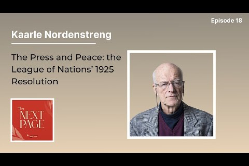 Play video for 🎙️Podcast - The Press and Peace: The League of Nations' 1925 Resolution - 26.09.25
