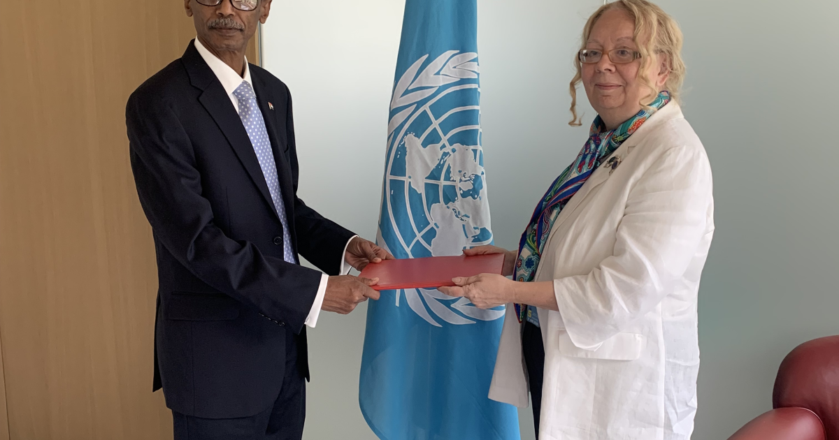 New Permanent Representative of Sudan Presents Credentials to the ...