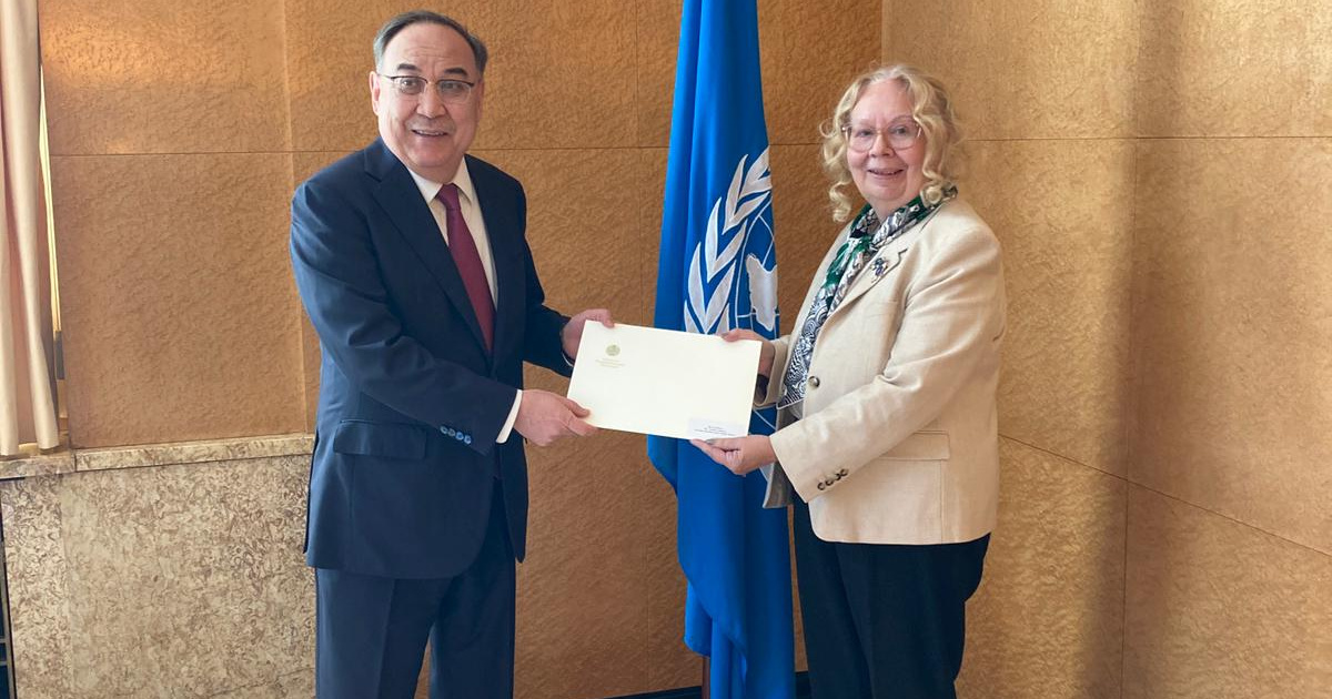 New Permanent Representative of Kazakhstan Presents Credentials to the ...