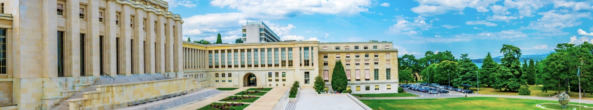 The old buildings of the Palais des Nations