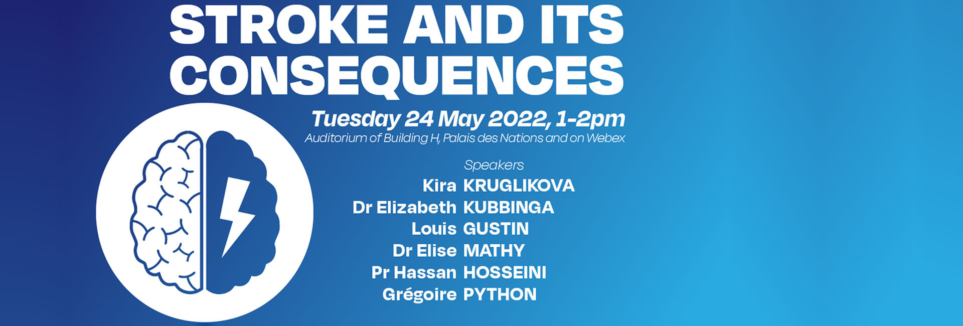 Stroke and its consequences banner English
