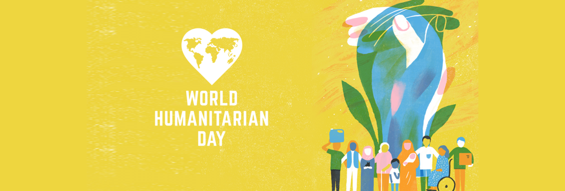 Logo for the 2022 Observance of the World Humanitarian Day